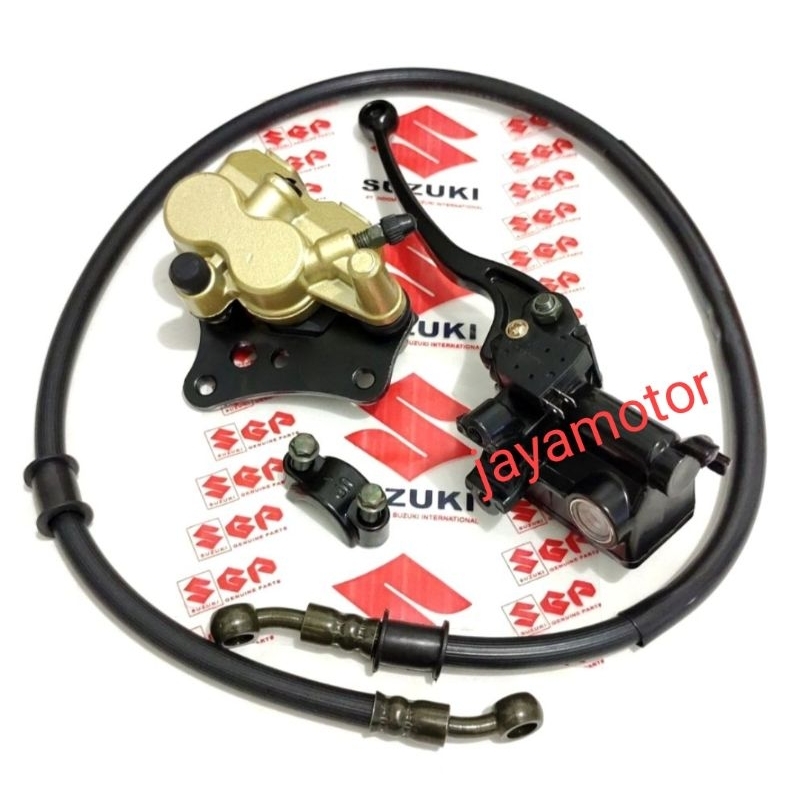 selang rem+master rem+kaliper depan Suzuki satria fu
