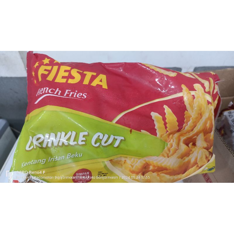 

Fiesta Crinkle Cut