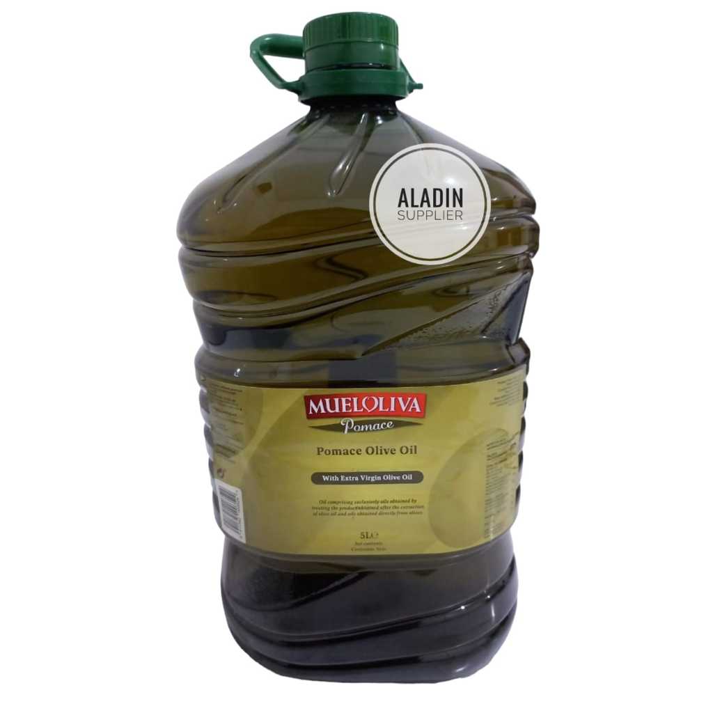 

Minyak Zaitun Mueloliva Pomace Olive Oil 5L - Goreng Masak Spain 5 L
