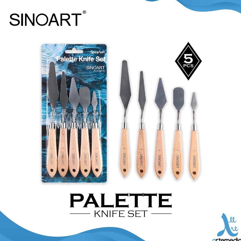 

Sinoart Knife Palette Set 5 ART I4M5