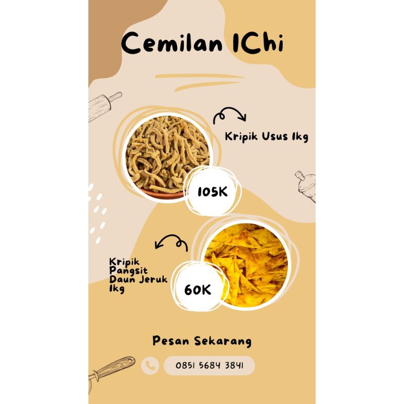 

Kripik usus ichi