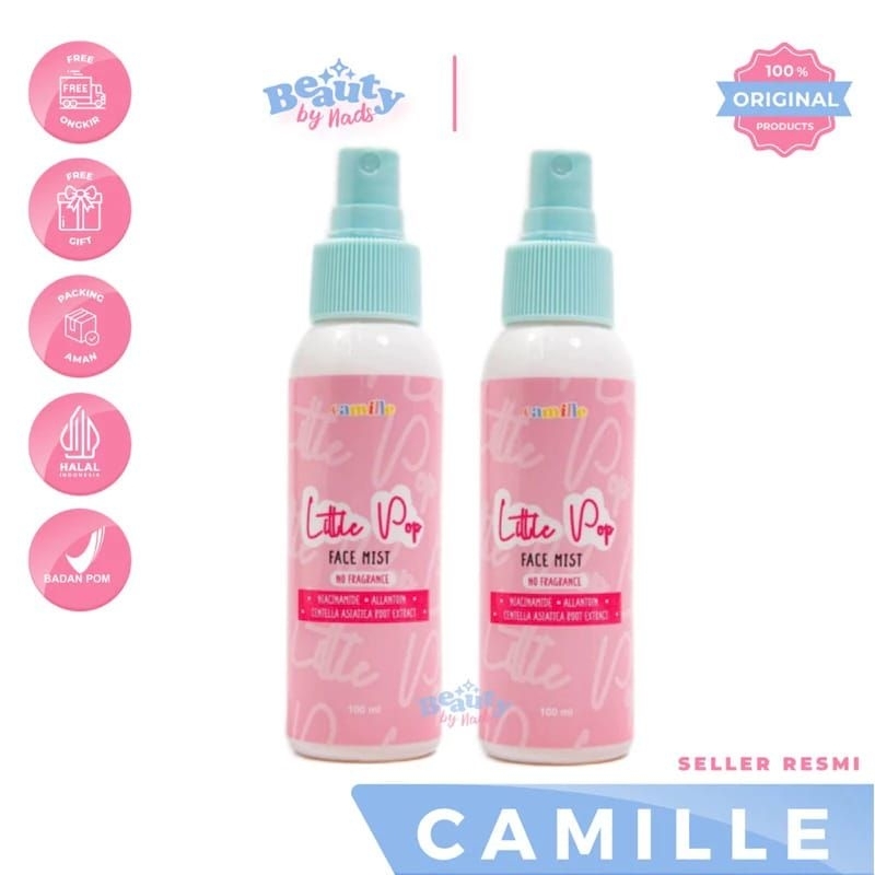 Face Mist By Camille Beauty Little Pop FaceMist spray penyegar muka