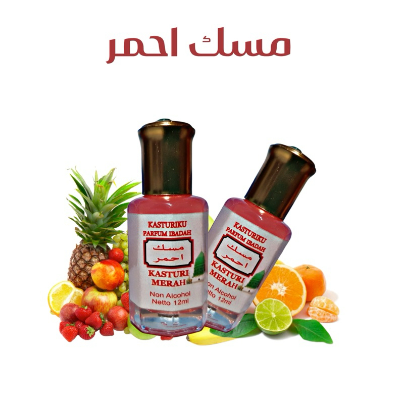 Bibit Parfum Kasturi Merah 12 Original