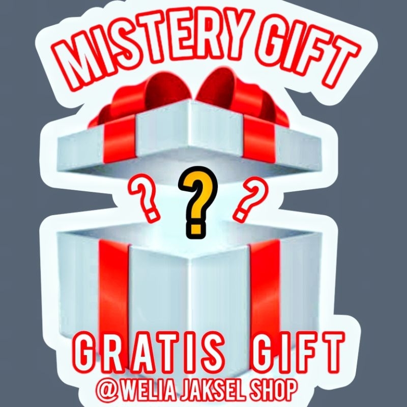 

mistery GIFF GRATIS minimum order 35 k / Varian Acak atau Random