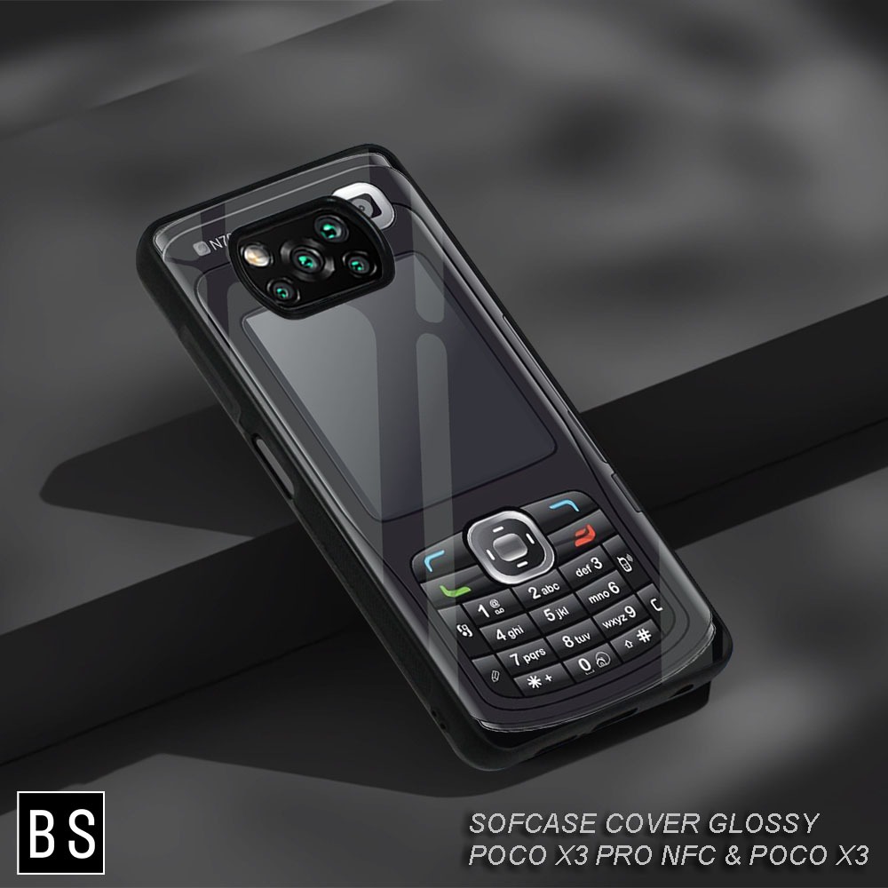 [ AF55 GAMBAR NOKIA ] Case Glossy HD ( POCO X3 PRO NFC,POCO X3) dan  ( CASE ALL TYPE  ) Kamera Prote