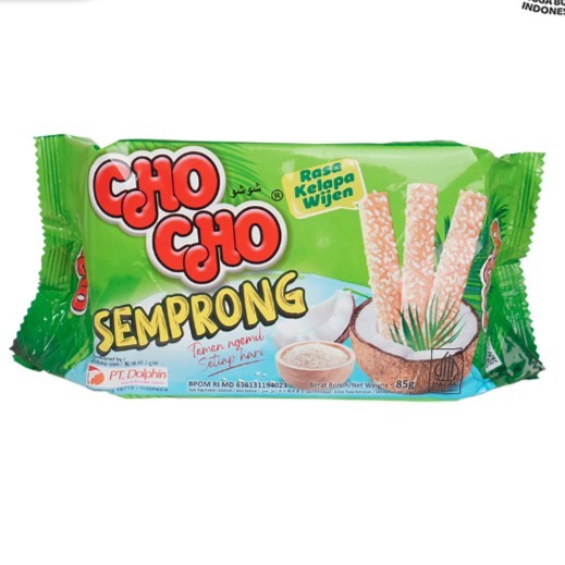 

Snack Cho Cho Semprong Rasa Kelapa Wijen 85gr