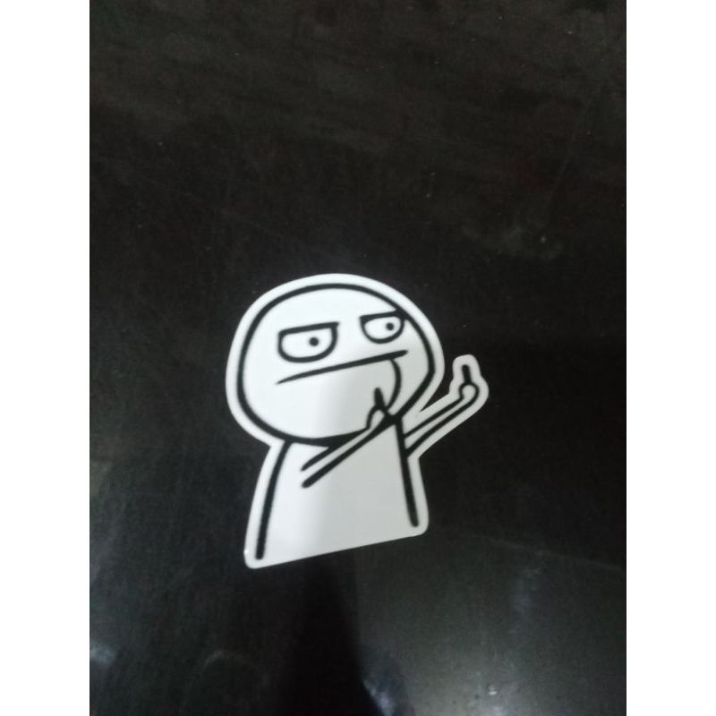 

STICKER MIDDLE FINGER FUCEK