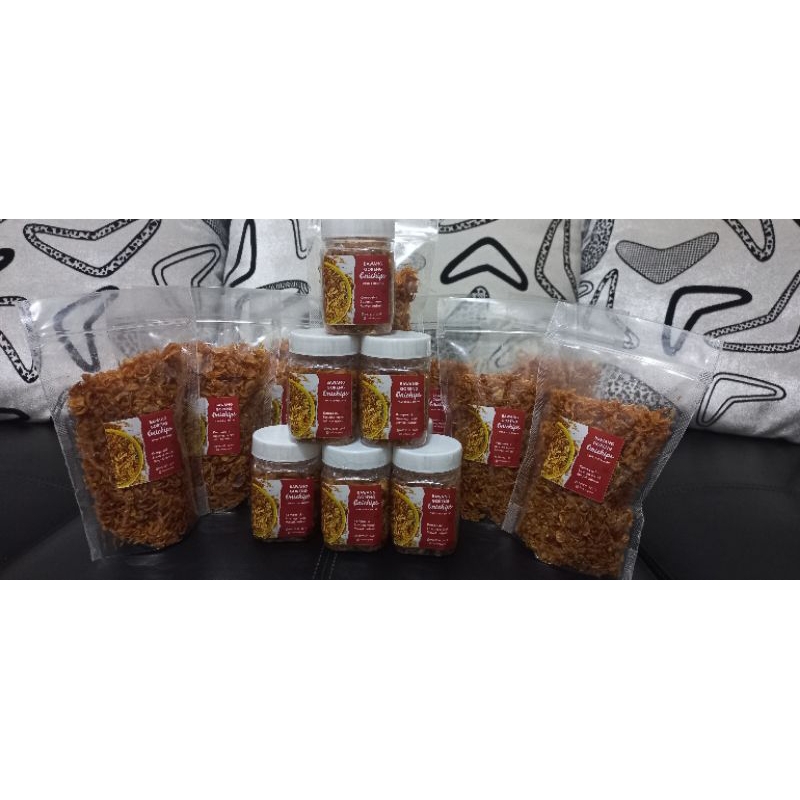 

bawang goreng Onichips original, gurih, renyah dan kriuk toples 150 ml