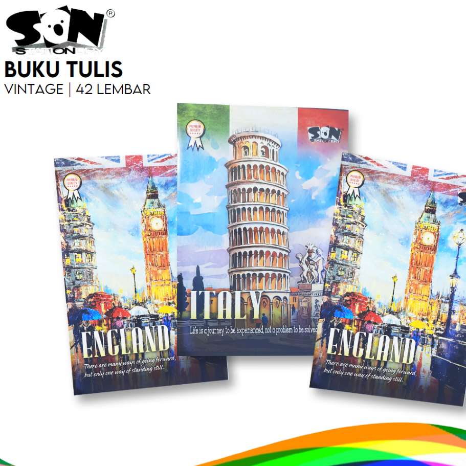 

(1Pack=10Buku) BUKU TULIS BOXY SON ISI 42 LEMBAR MOTIF RANDOM