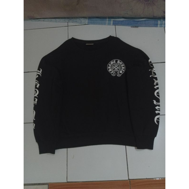 crewneck chrome hearts