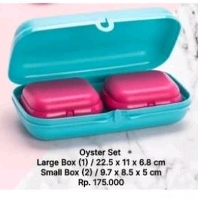 Oyster set Tupperware