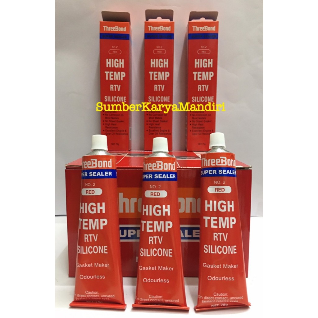 Threebond High Temp No.2 Red (75gr)