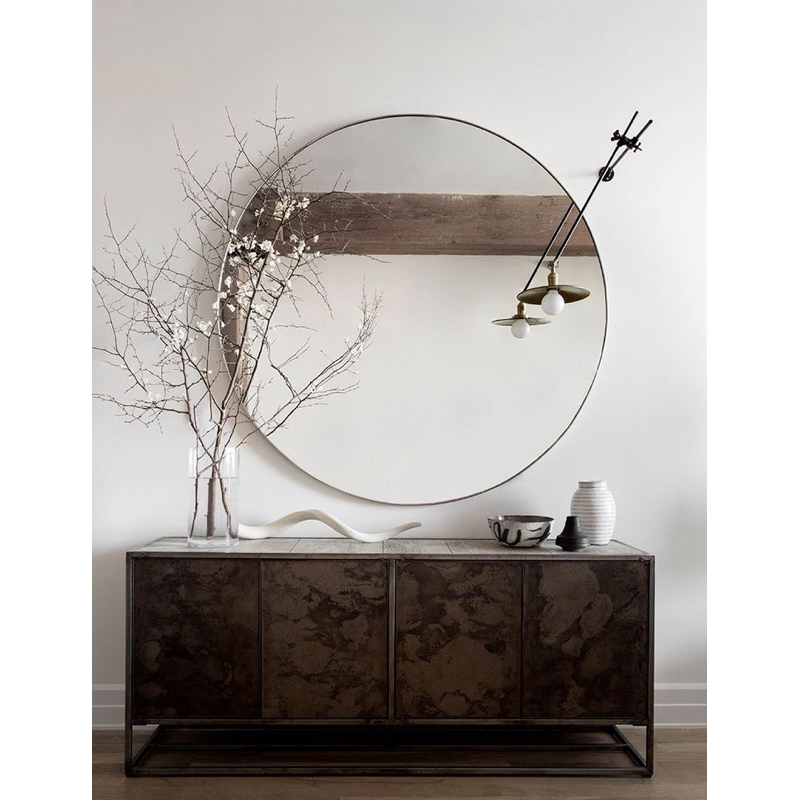 Cermin Aesthetic / Cermin Gantung / Cermin Bulat Aesthetic / Aesthetic Cermin / Kaca Aesthetic / Kac