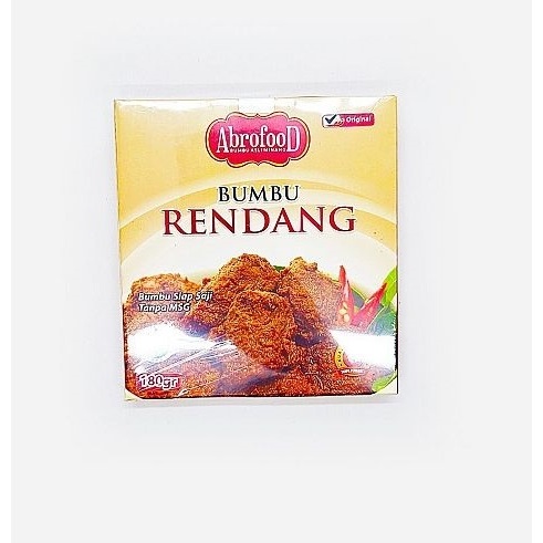 

ABROFOOD BUMBU RENDANG INSTAN 180 GRAM