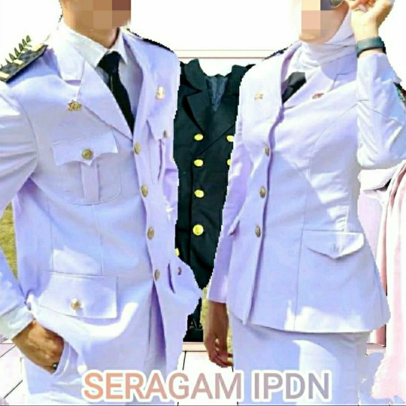ART R46O PRODUSEN SERAGAM PDUBSERAGAM PDU IPDN KERAH V DAN KERAH BULATbisa custom warnaukuran