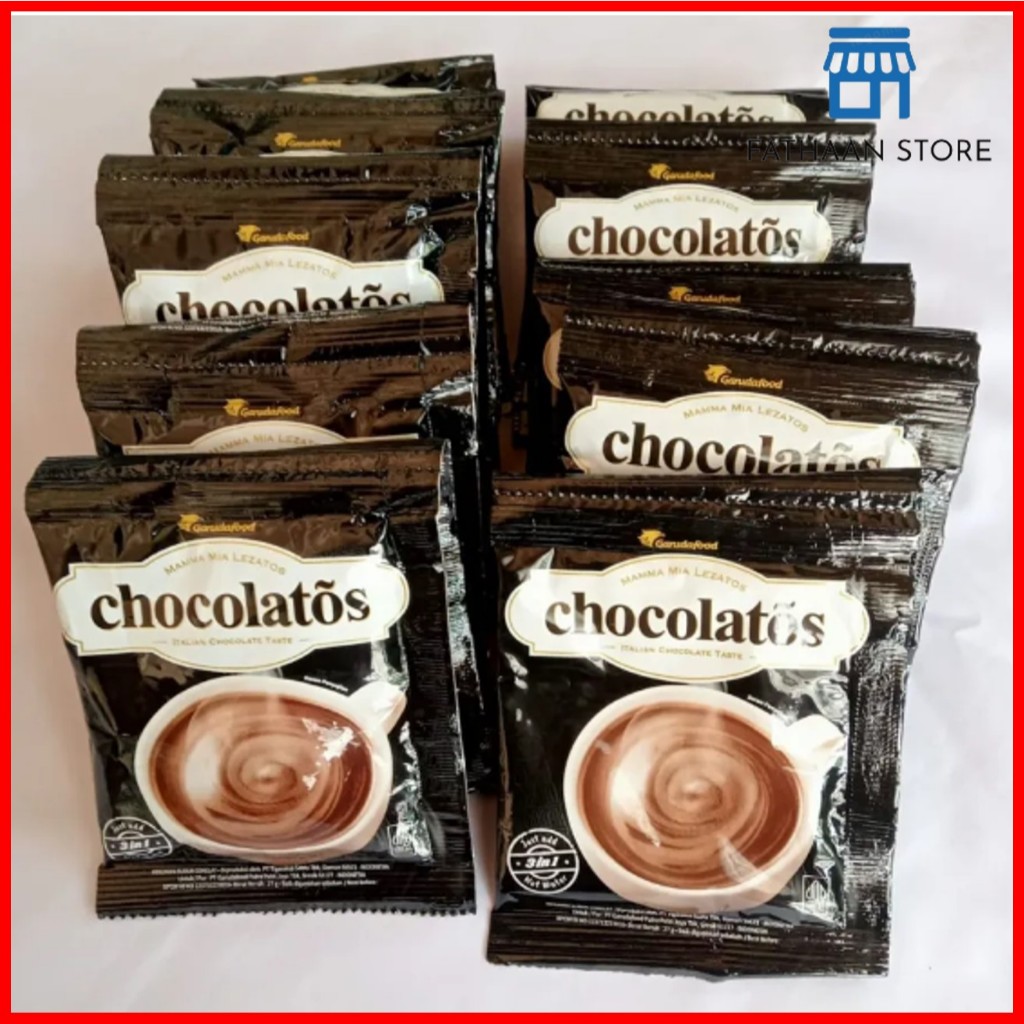 

Chocolatos Drink Minuman Cokelat 28 Gram X 10 Pcs (1 Renceng Isi 10 Sachet)