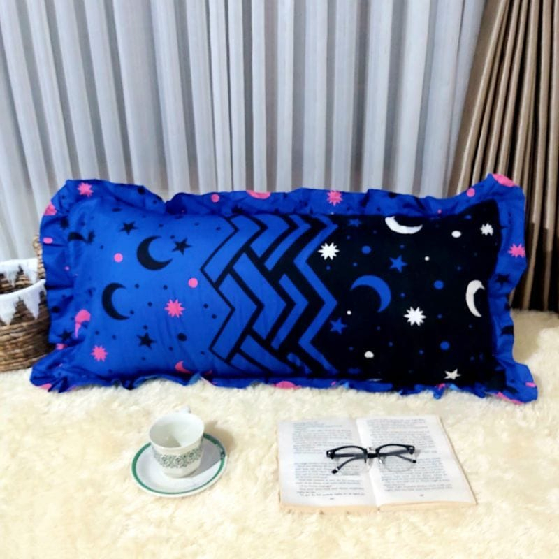 Sarung Bantal Cinta bahan halus ukuran 45x95cm