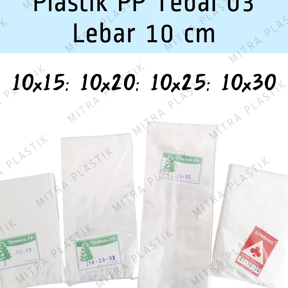 

Diskon Besar Plastik PP Lebar 1 Tebal 3 1x15 1x2 1x25 1x3 Kantong Plastik Bening Transparan