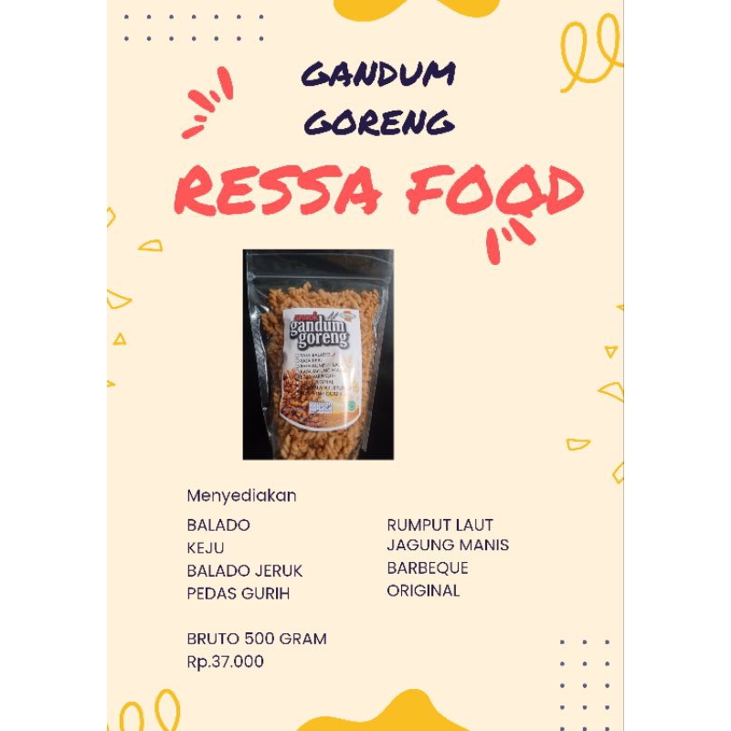 

GANDUM GORENG PEDES GURIH 500 Gram