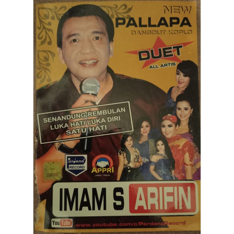 VCD original om new pallapa the best of imam s arifin