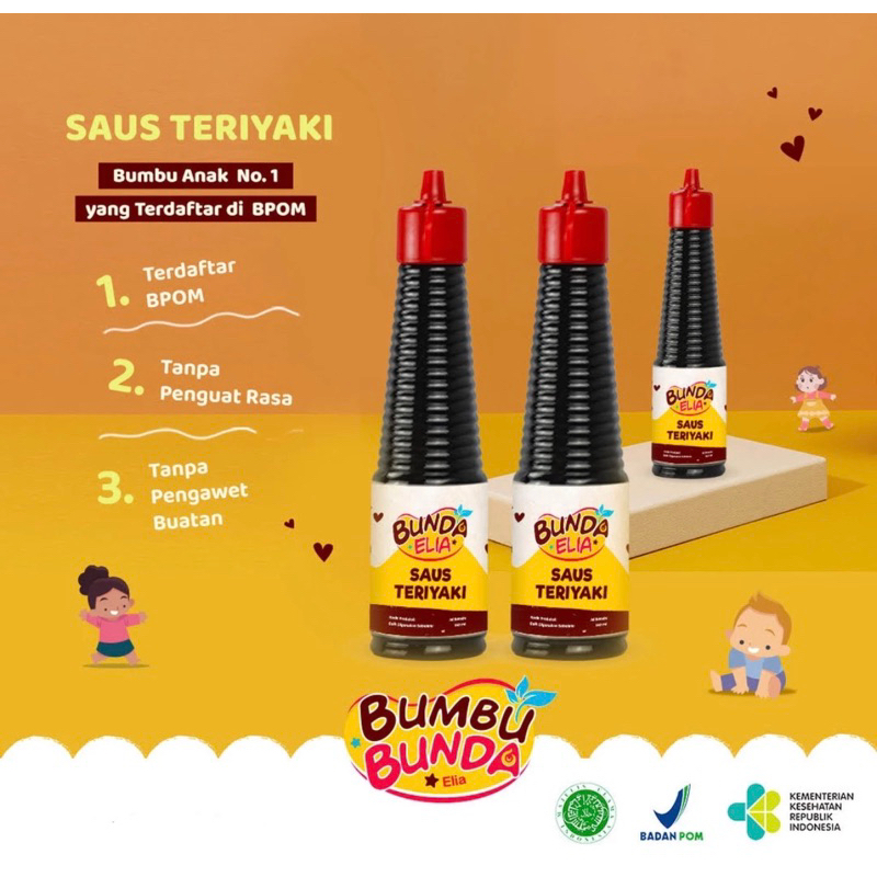 

Saus Teriyaki Bumbu Bunda Elia