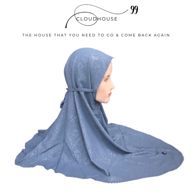 Hijab Insatn Tali Belakang Dewasa Bergo Hamidah Premium Hijab Kekinian Terbaru Jilbab Kerudung Musli