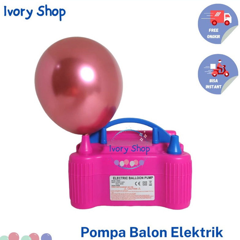 KF7 Pompa Balon Latex Elektrik Pompa Balon Listrik untuk PVC