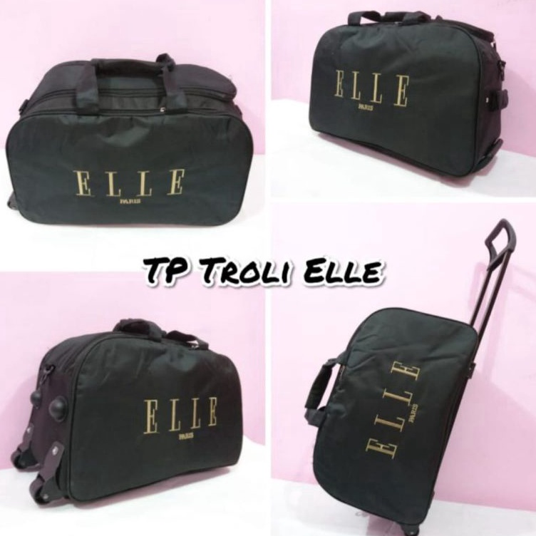 Sale Travel Bag Jumbo Elle Troley Tas Pakaian Travel Bag Tas Jinjing Wanita Original