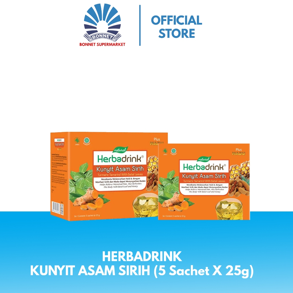 

Herbadrink Kunyit Asam Sirih (5 Sachet X 25g) 8998667300583