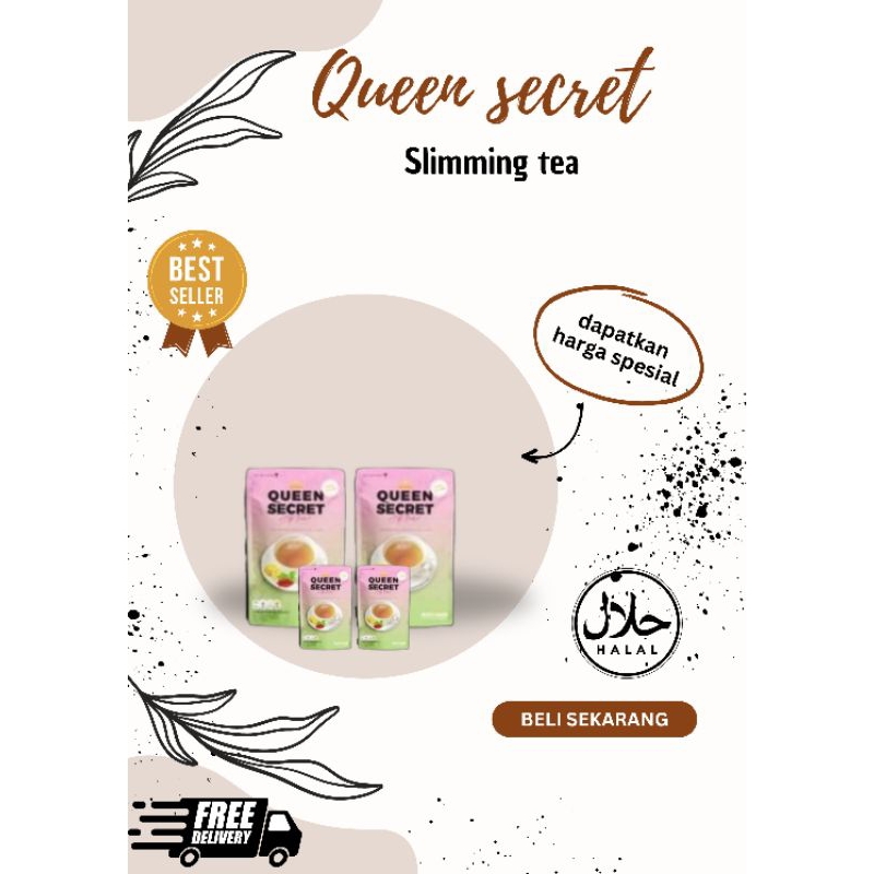 

Queen Secret Tea Minuman Herbal Kesehatan Wanita Solusi Kewanitaan