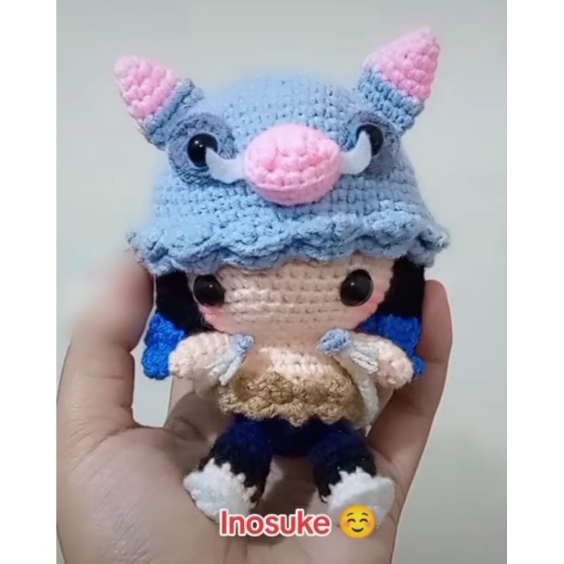 Amigurumi Inosuke Demon Slayer