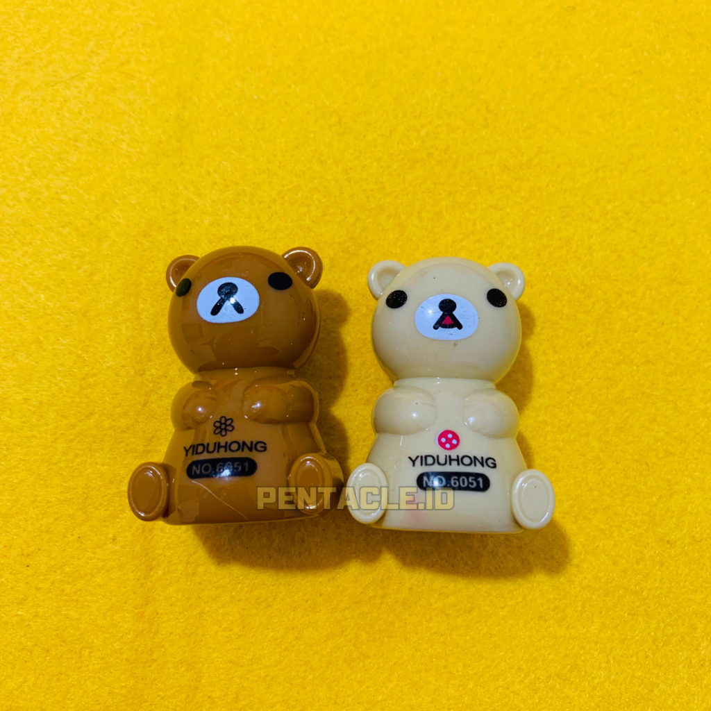 

Rautan Pensil Manual Rillakuma Beruang Imut SATUAN Ecer RANDOM Sharpener Warna Warni Peralatan Sekolah Perlengkapan Super Tajam Murah Terjangkau Orotan Petelot Putar Lancip Termurah Kualitas Bagus Sweet Cutie Stuff Lucu Pentacle Malang