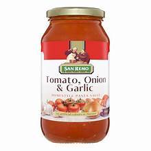

San Remo Tomato Onion Garlic | Pasta Sauce | Tomato Sauce 500g