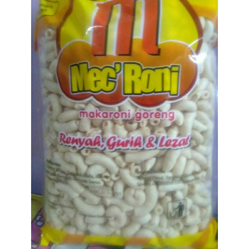 

krupuk makeoni Mec roni renyah dan gurih 350 vg