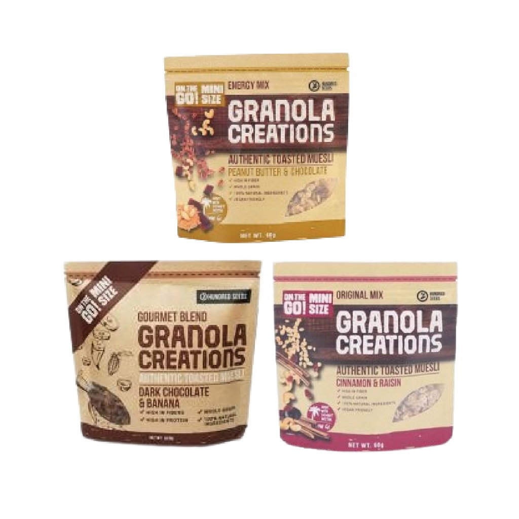 

Hundred Seeds Granola Creations / Healthy Granola 60gr