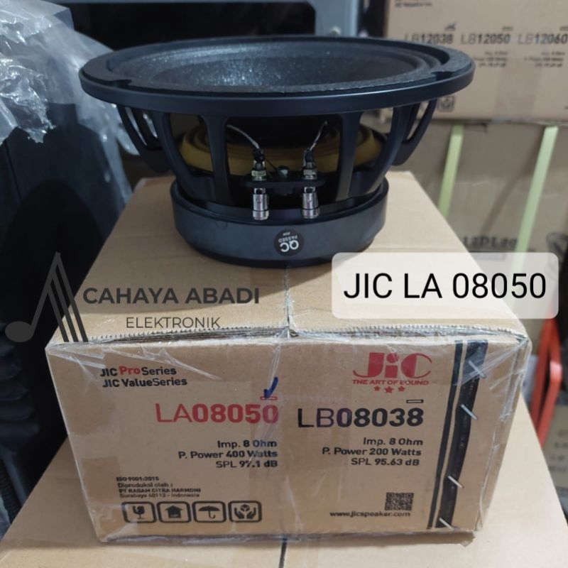 Speaker Jic La08050 speaker 8" JIC LA 08050