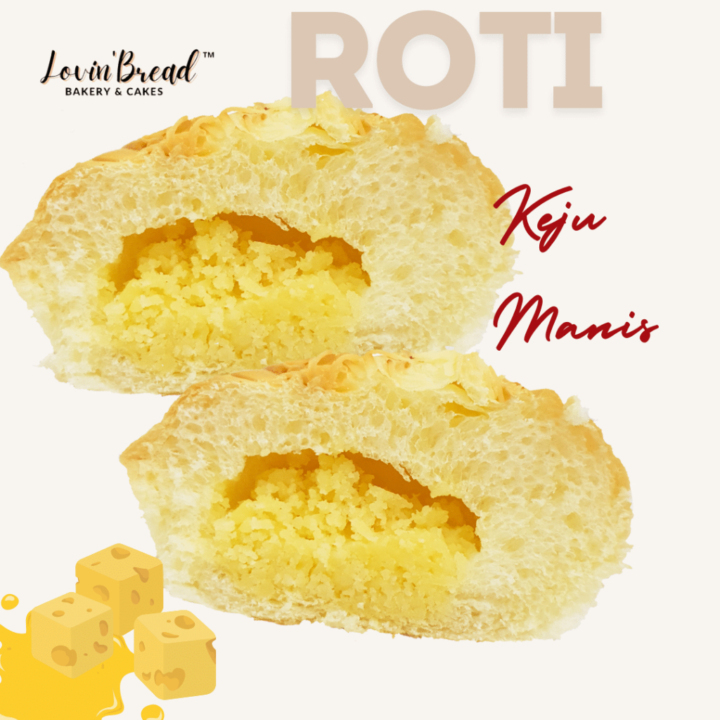

roti keju manis | keju manis