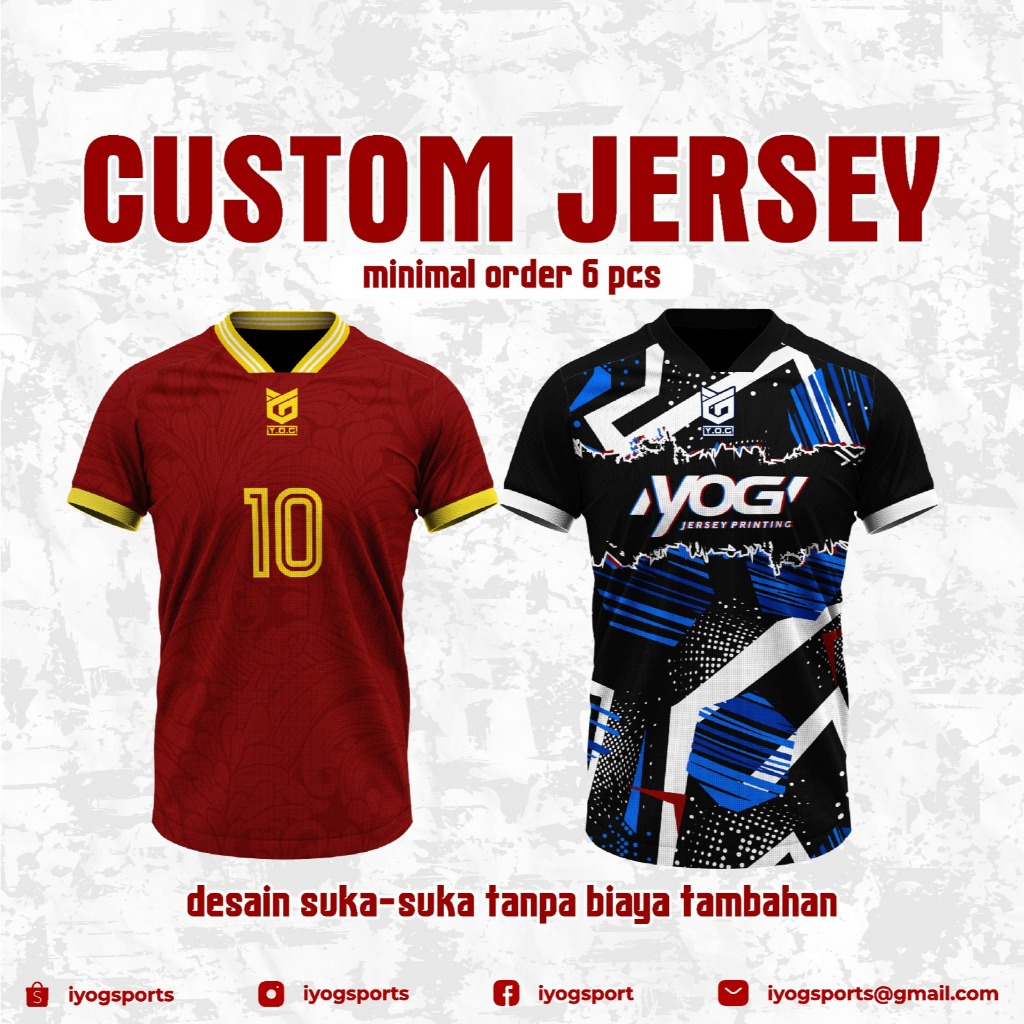 CUSTOM JERSEY TEAM VOLI / VOLLEY / VOLLY / FUTSAL / SEPAK BOLA / BADMINTON - FULL PRINTING