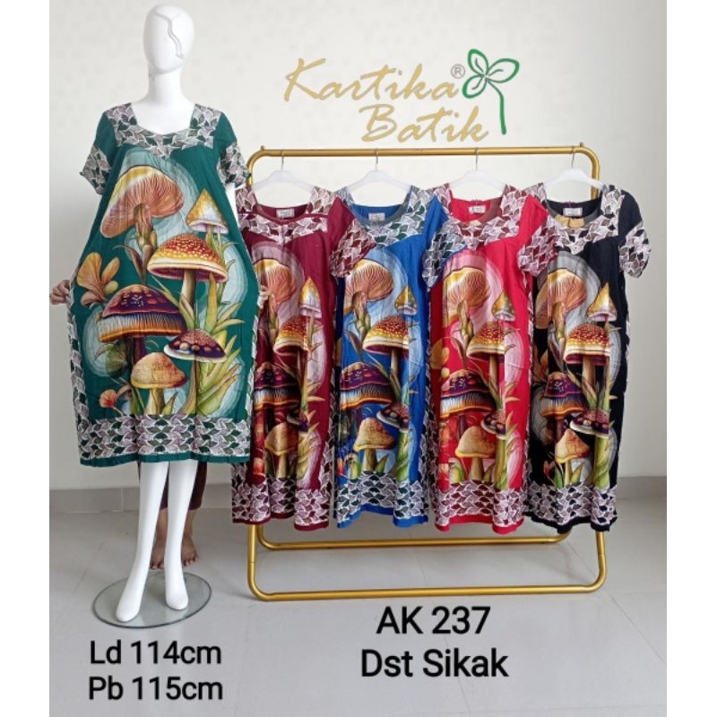 Daster Kartika ORI AK 237. Panjang Bawah Lutut