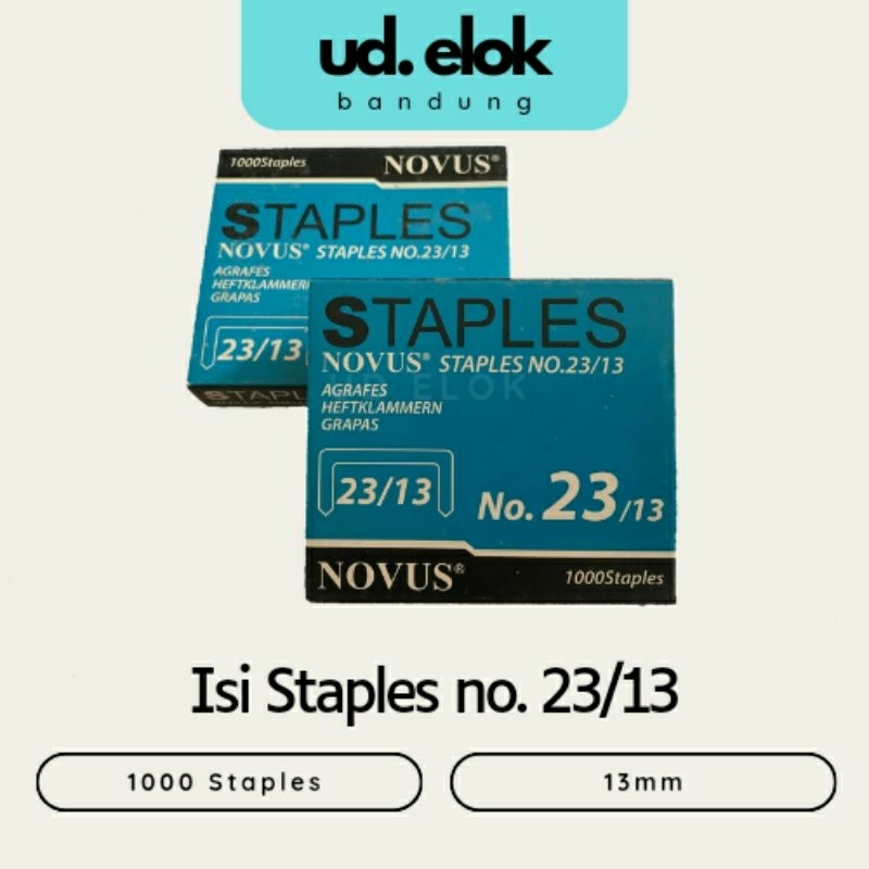 

Isi Staples 23/13 - 13mm