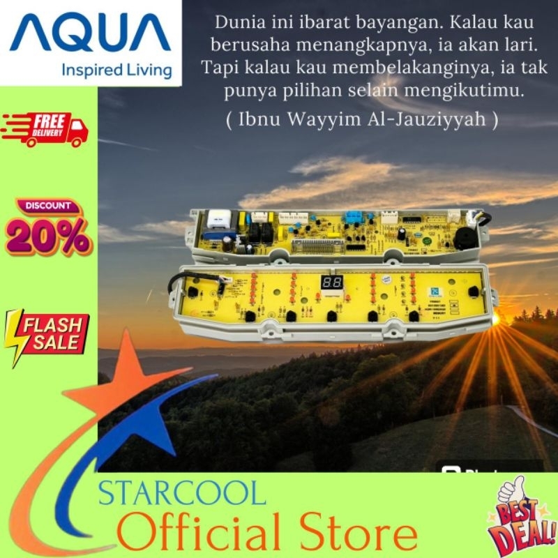 AQUA AQW-910DD / AQW-810DD / AQW-710DD, Modul pcb mesin cuci Top Loading