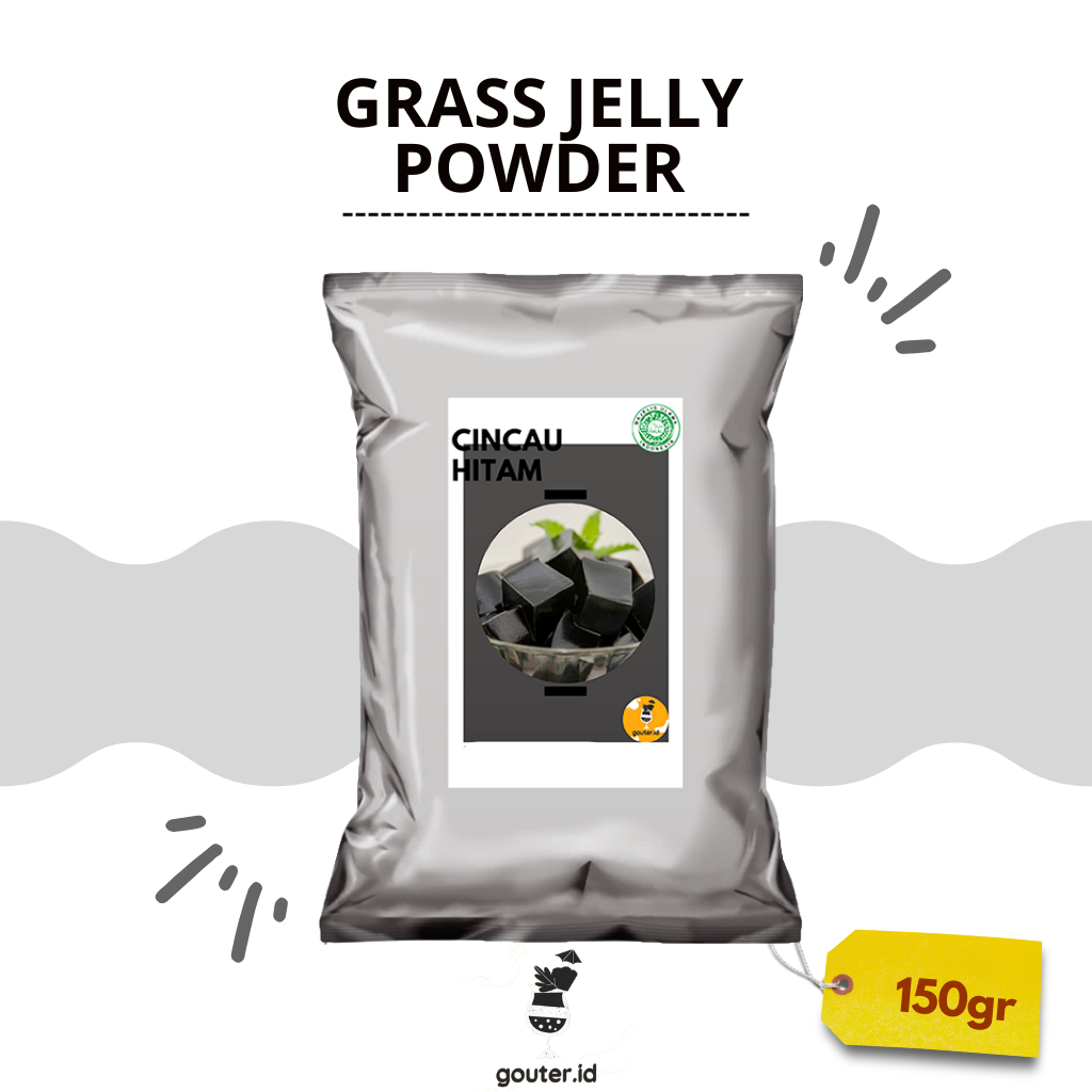 

CINCAU HITAM BUBUK 150GR / GRASS JELLY POWDER / CINCAU BUBUK / CINCAU HITAM BUBUK / CINCAU JELLY