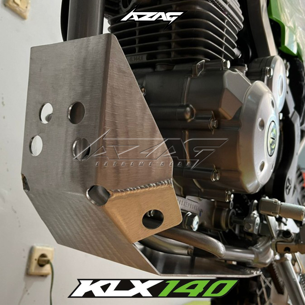 ENGINE GUARD HONDA KLX 140 PELINDUNG MESIN BAWAH ALUMUNIUM