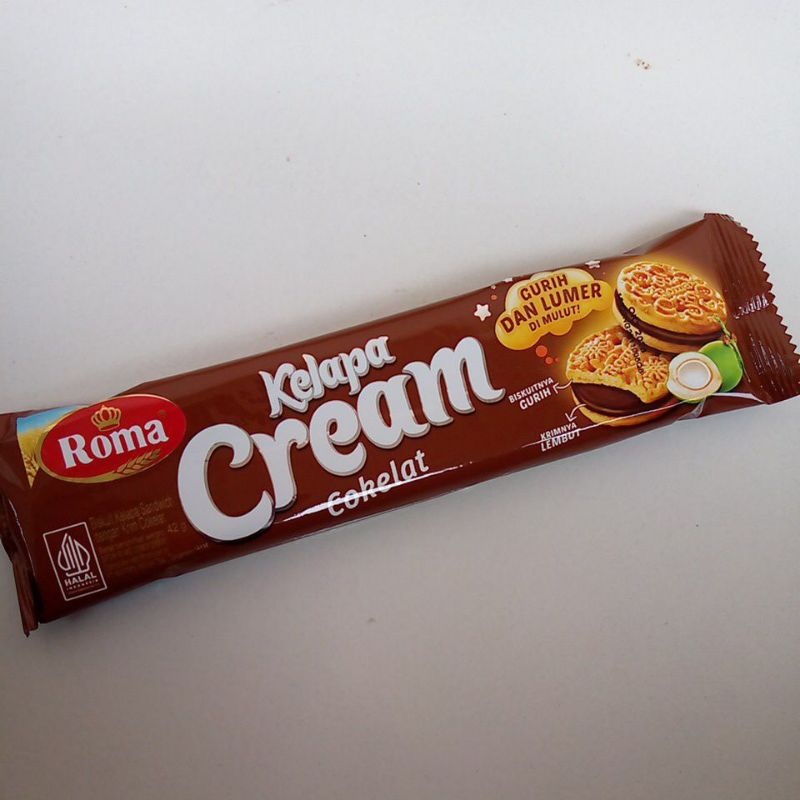 

ROMA KELAPA CREAM COKLAT 42GR