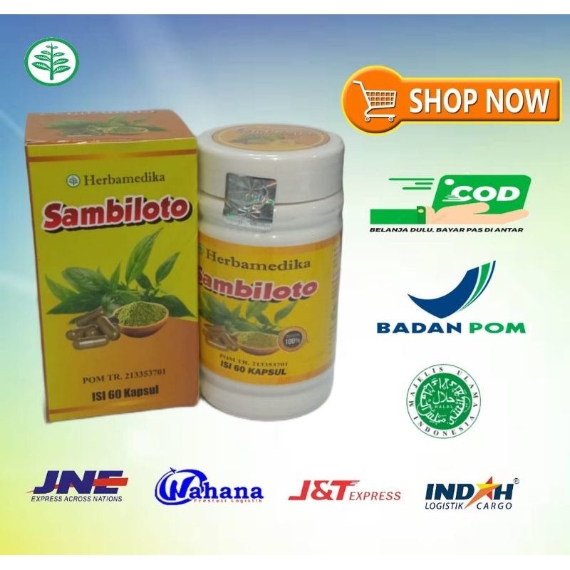 SAMBILOTO ISI 60 KAPSUL BPOM TR
