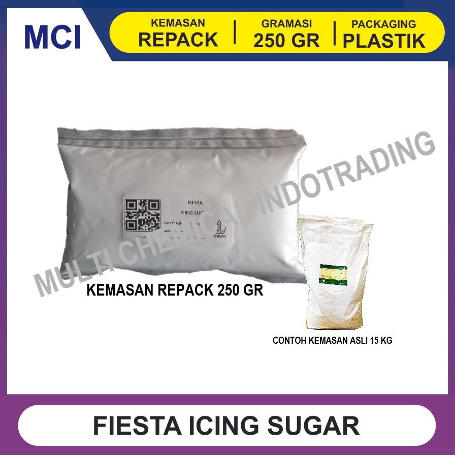 

FIESTA ICING SUGAR REPACK 250 GR / GULA ICING /GULA DONAT /GULA DINGIN