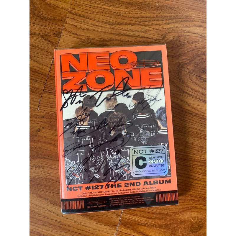 [CEK DESC] OFFICIAL SIGNED ALBUM NCT 127 NEO ZONE