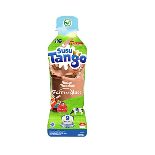 

Minuman Susu Tango Drink Botol Coklat 250ml - Italian Chocolate