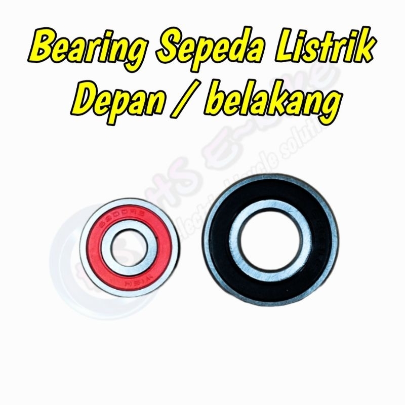 Bearing Velg Depan / Belakang Sepeda Listrik Universal