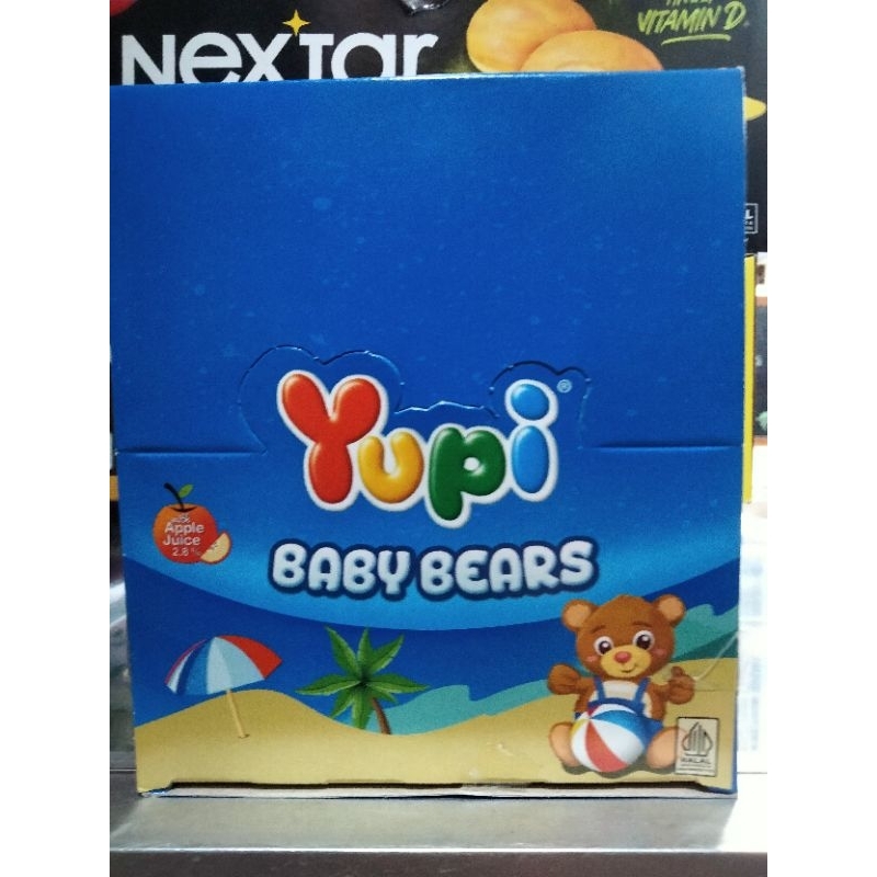 

Permen Yupi Bear 1 box isi 24 pcs
